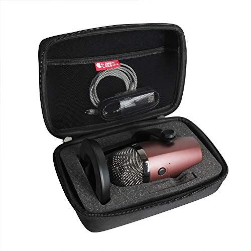  Hermitshell Hard Travel Case for Blue Yeti Nano Premium USB Mic for Recording and Streaming