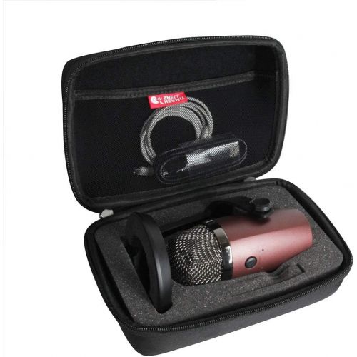  Hermitshell Hard Travel Case for Blue Yeti Nano Premium USB Mic for Recording and Streaming