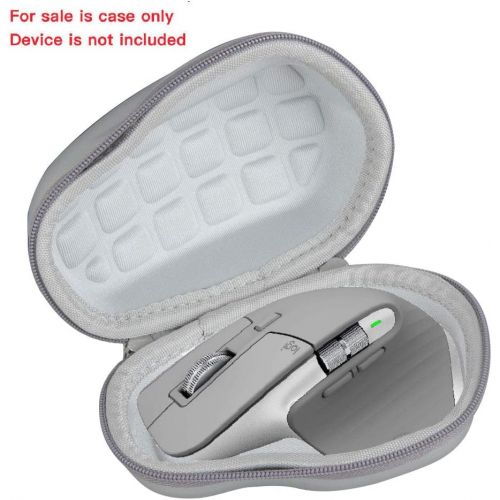  Hermitshell Hard Travel Grey Case for Logitech MX Master 3 Advanced Wireless Mouse-2.0 Upgrade Version No Shake