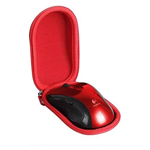  Hermitshell Hard Travel Case for Logitech M510 Wireless Mouse - Only Case (Red)