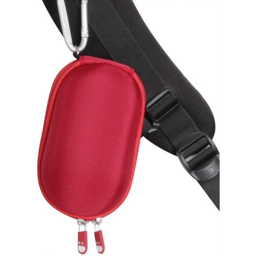  Hermitshell Hard Travel Case for Logitech M510 Wireless Mouse - Only Case (Red)