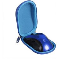Hermitshell Hard Travel Case for Logitech M510 Wireless Mouse - Only Case (Blue)