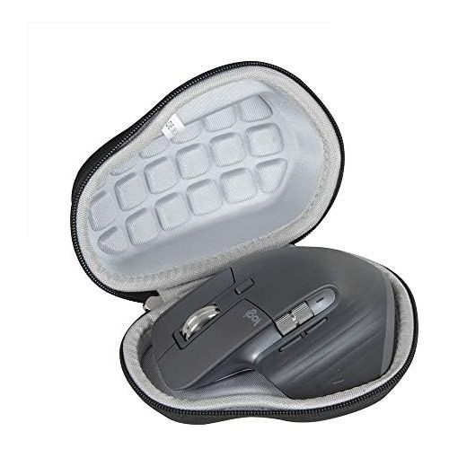  Hermitshell Hard Travel Black Case for Logitech MX Master 3 Advanced Wireless Mouse-2.0 Upgrade Version No Shake