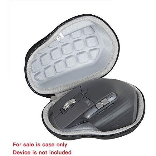  Hermitshell Hard Travel Black Case for Logitech MX Master 3 Advanced Wireless Mouse-2.0 Upgrade Version No Shake