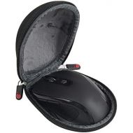 Hermitshell Hard Travel Case Fits VicTsing MM057 / PONVIT / POLEYN 2.4G Wireless Portable Mobile Mouse Optical Mice (Only Case) (Black)