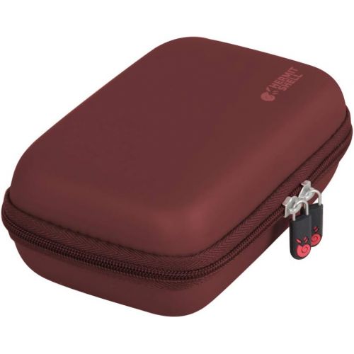  Hermitshell Hard Travel Case for Canon Ivy CLIQ+ Instant Camera Printer Mobile Photo Printer Via Bluetooth (Ruby Red)