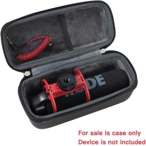  Hermitshell EVA Hard Protective Case Fits Rode VideoMic GO Light Weight On-Camera Microphone