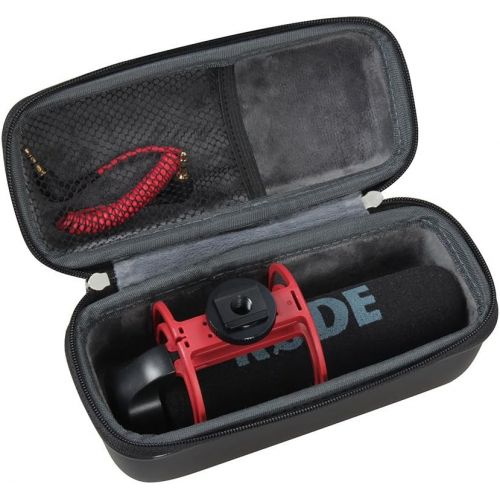  Hermitshell EVA Hard Protective Case Fits Rode VideoMic GO Light Weight On-Camera Microphone