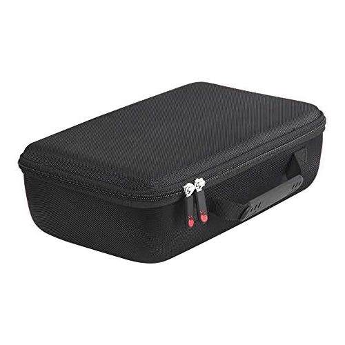  Hermitshell Hard Travel Case for QKK Mini Projector 4500Lumens Portable LCD Projector/QKK [2020 Upgrade 4200Lux] Potable Mini Projector (Case for Projector+Power Cable)