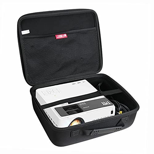  Hermitshell Hard Travel Case for TMY Projector 6500 Lumen Video Projector (Case for Projector + Tripod)