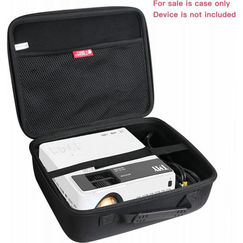  Hermitshell Hard Travel Case for TMY Projector 6500 Lumen Video Projector (Case for Projector + Tripod)