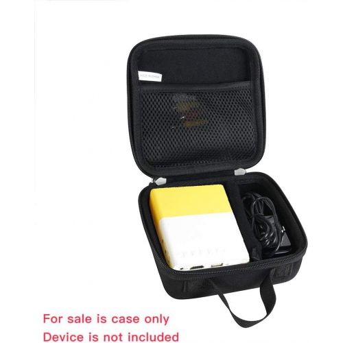  Hermitshell Hard Travel Case for Meer YG300 /Artlii 2020 New Pocket Projector/ Fosa Mini Portable LED Projector (Size 2)