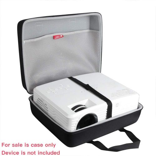  Hermitshell Hard Travel Case for DRJ 8500Lumens Native 1080P Full HD Projector LCD Projector