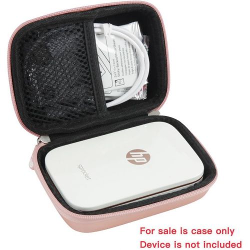  [아마존베스트]Hard EVA Travel Case for HP Sprocket Portable Photo Printer by Hermitshell (Rose Gold)