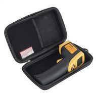 Hermitshell Hard Travel Case for Etekcity Lasergrip 800 Digital Infrared Thermometer Laser Temperature Gun (Black)