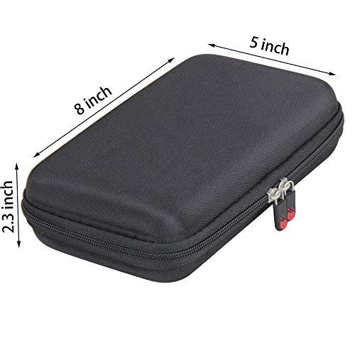  Hermitshell Hard Travel Case for Etekcity Lasergrip 800 Digital Infrared Thermometer Laser Temperature Gun (Black)