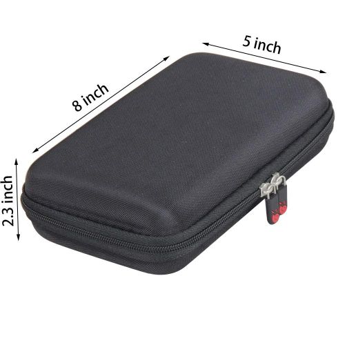  Hermitshell Hard Travel Case for Etekcity Lasergrip 800 Digital Infrared Thermometer Laser Temperature Gun (Black)