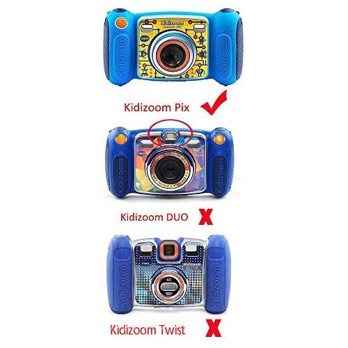  Hermitshell Hard EVA Carrying Case Fits VTech Kidizoom Camera Pix (Blue)