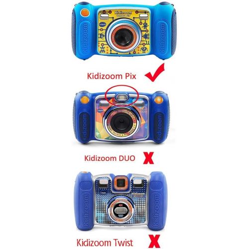  Hermitshell Hard EVA Carrying Case Fits VTech Kidizoom Camera Pix (Blue)