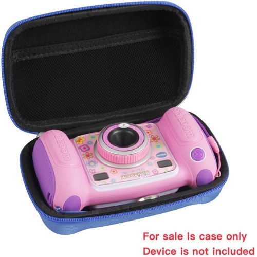  Hermitshell Hard EVA Carrying Case Fits VTech Kidizoom Camera Pix (Blue)