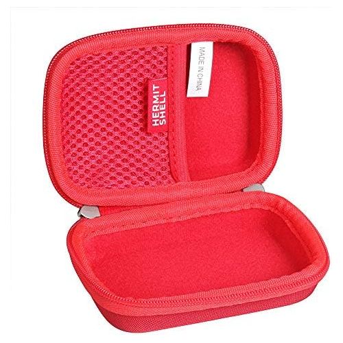  Hermitshell Hard Travel Case for Canon PowerShot ELPH 180 20 MP Digital Camera (Red)