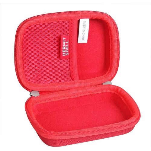  Hermitshell Hard Travel Case for Canon PowerShot ELPH 180 20 MP Digital Camera (Red)