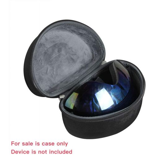  Hermitshell Travel Case for Ski Goggles, Snowboard Snow Goggles - Universal Accessory for Carrying Snow Eyewear of All Shapes and Sizes