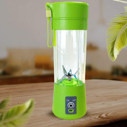  Hermosairis Mini Portable USB Rechargeable Electric Fruit Juicer Cup 400ml Smoothie Maker Blender Fruit Squeezers Reamers Bottle