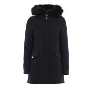 Herno Fur inserts technical fabric parka