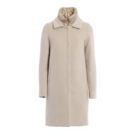 Herno Wool and angora double front coat