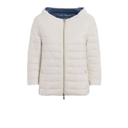  Herno Reversible white&blue padded jacket