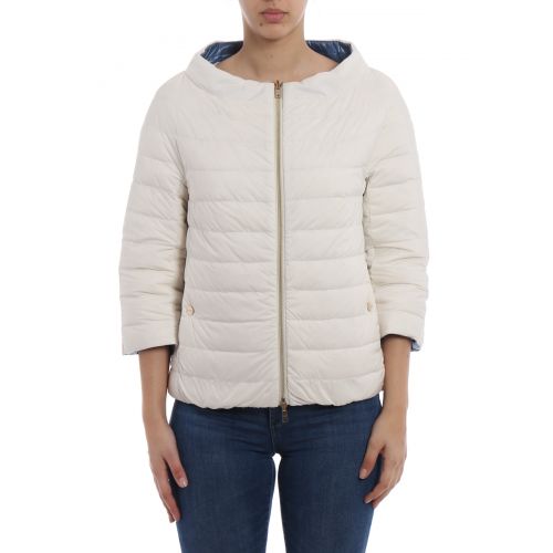  Herno Reversible white&blue padded jacket