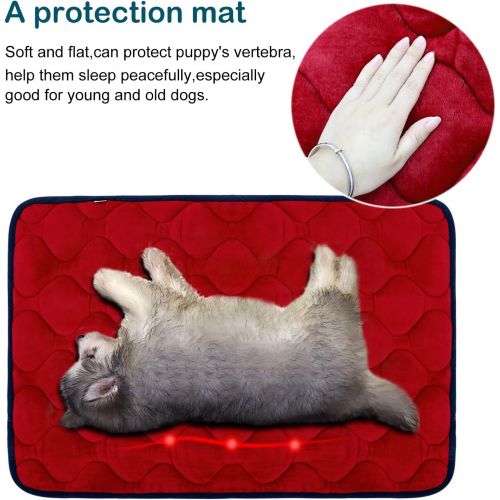  [아마존 핫딜] [아마존핫딜]Hero Dog Dog Bed Mat Crate Pad Anti Slip Mattress Washable for Large Medium Small Pets Sleeping