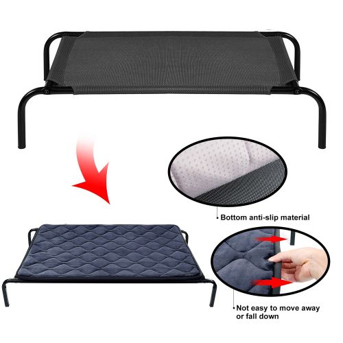  Hero Dog Dog Bed Mat Crate Pad Anti Slip Mattress Washable for Large Medium Small Pets Sleeping