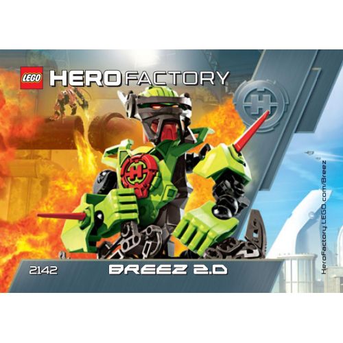 LEGO Hero Factory Breez 2.0 2142