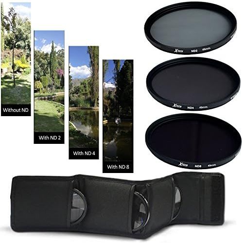  [아마존베스트]Canon EF 50mm f/1.8STM Lens for Canon SLR Cameras (International Version) + ND Filters ND2, ND4, ND8 + 11pc Deluxe Accessory Kit w/HeroFiber Ultra Gentle Cleaning Cloth