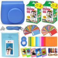 HeroFiber Fujifilm Instax Mini Twin Pack Instant Film -5 pack (100 sheets) for Fujifilm Instax Mini 7s, Mini 8, Mini 9, Mini 25, Mini 50S, Mini 90, SP-1 & SP-2 Smartphone Printers