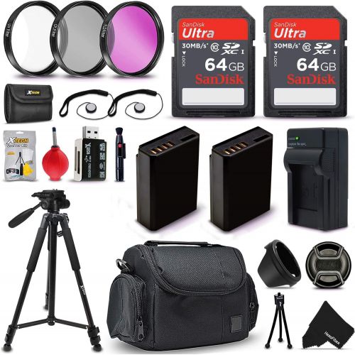  HeroFiber Professional Accessories Bundle Kit for Nikon D3500 D3400 D3300 D3200 D3100 D5100 D5200 D5300 D5500 D5600 Coolpix P7000 P7100 P7700 P7800 Cameras