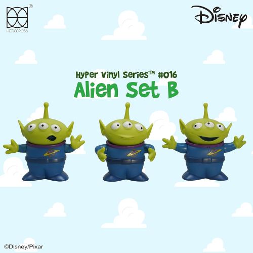  Herocross HVS #015 Disney Toy Story Alien Set #B 3” Vinyl Figure