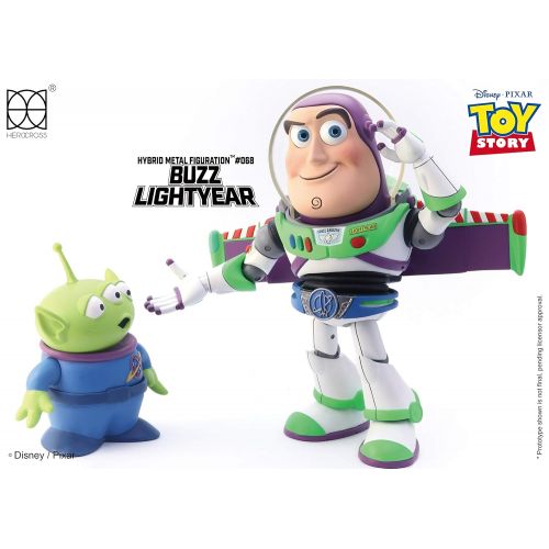  Herocross HMF #068 Disney Toy Story Buzz Lightyear Hybrid Metal 6” Action Figure