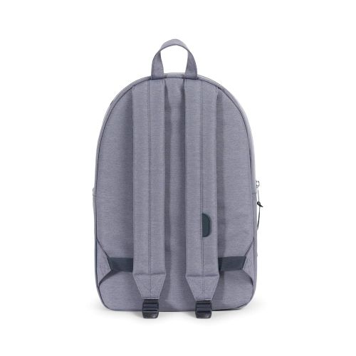  Herschel Settlement Backpack, Mid Grey Crosshatch, One Size