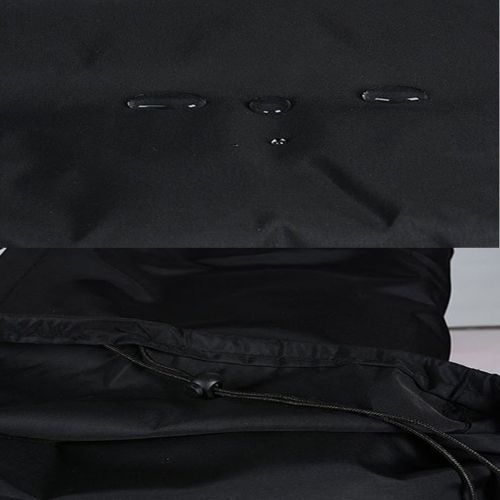  Hersent 61/88 Keys Electronic Piano Keyboard Dust Cover Waterproof Dust Proof Keyboard Bags Cases Covers Made of Polyester & Spandex with Built-In Bag Elastic Cord Locking Clasp HCZ14-US 8