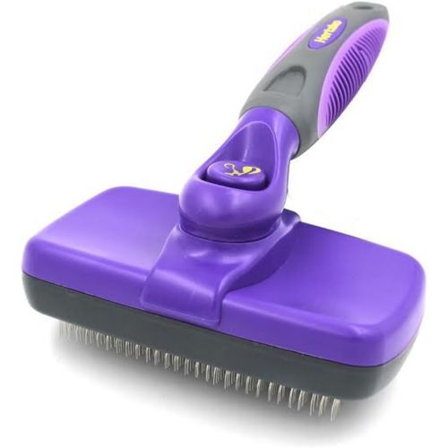  Hertzko Self Cleaning Slicker Brush