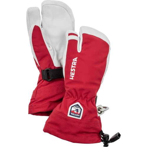  Hestra Army Leather Heli Jr 3-Finger Gloves