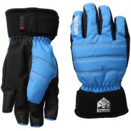Hestra Ski Gloves for Kids: Youth All Mountain Waterproof C-Zone Primaloft Winter Cold Weather Glove