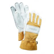 Hestra Mens and Womens Ski Gloves: Guide Leather Winter Glove with Wool Lining
