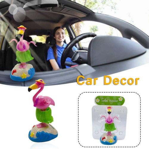  [아마존베스트]Hete-supply Solar Shaking Head Doll Car Nodding Toys Swing Doll Solar-Powered Dancing Dolls Bobble Head Dolls Car Accessory Desk Decor Gift