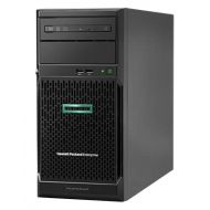 Hewlett Packard Enterprise HPE ProLiant ML30 Gen10 Performance Server with one Intel Xeon E-2234 Processor, 16 GB Memory, 4 Large Form Factor Drive Bays, and one 350W Power Supply