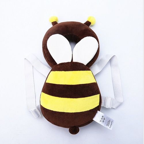  [아마존베스트]Hewnda Baby Toddlers Head Protective, Adjustable Infant Safety Pads for Baby Walkers Protective Head Cute Small bee