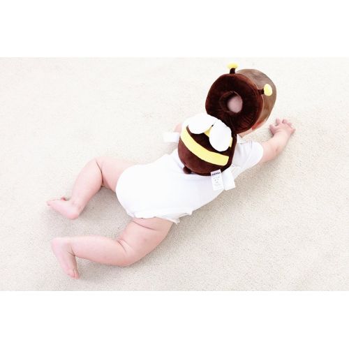  [아마존베스트]Hewnda Baby Toddlers Head Protective, Adjustable Infant Safety Pads for Baby Walkers Protective Head Cute Small bee